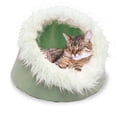 thumbnail image 1 of FurHaven Pet Cat Bed | Cat Cave Pet Bed, Sage, 1 of 3