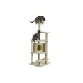 thumbnail image 1 of FurHaven Pet Cat Tree | Tiger Tough Cat Tree House Furniture for Cats & Kittens, Platform House Playground, Cream, 1 of 2