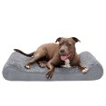 FurHaven Pet Dog Bed Cooling Gel Memory Foam Orthopedic Ultra Plush