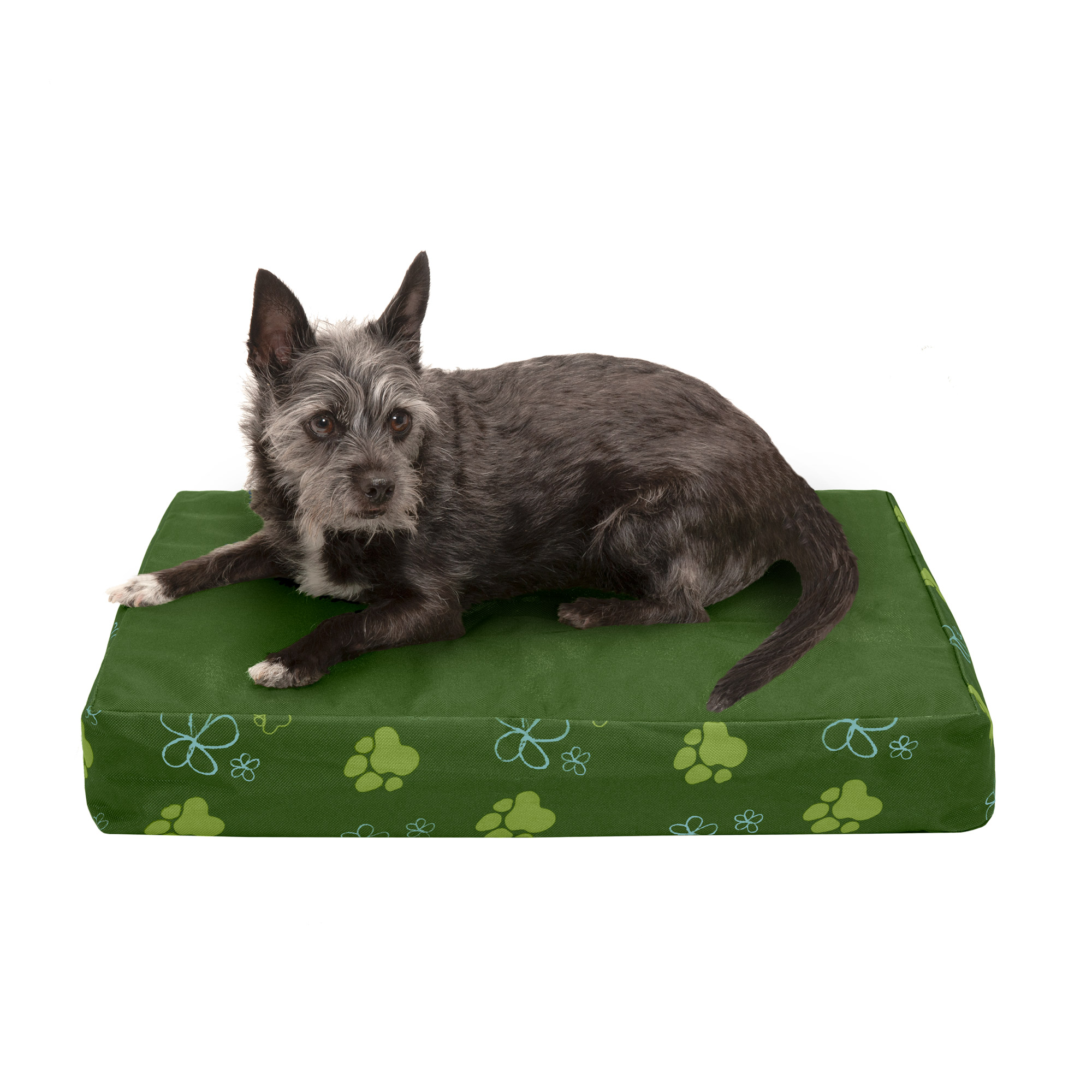 FurHaven Pet Dog Bed Cooling Gel Memory Foam Orthopedic Paw Decor
