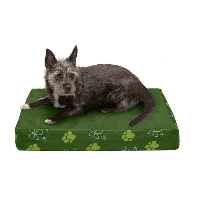FurHaven Pet Dog Bed Deluxe Cooling Gel Memory Foam Orthopedic Indoor