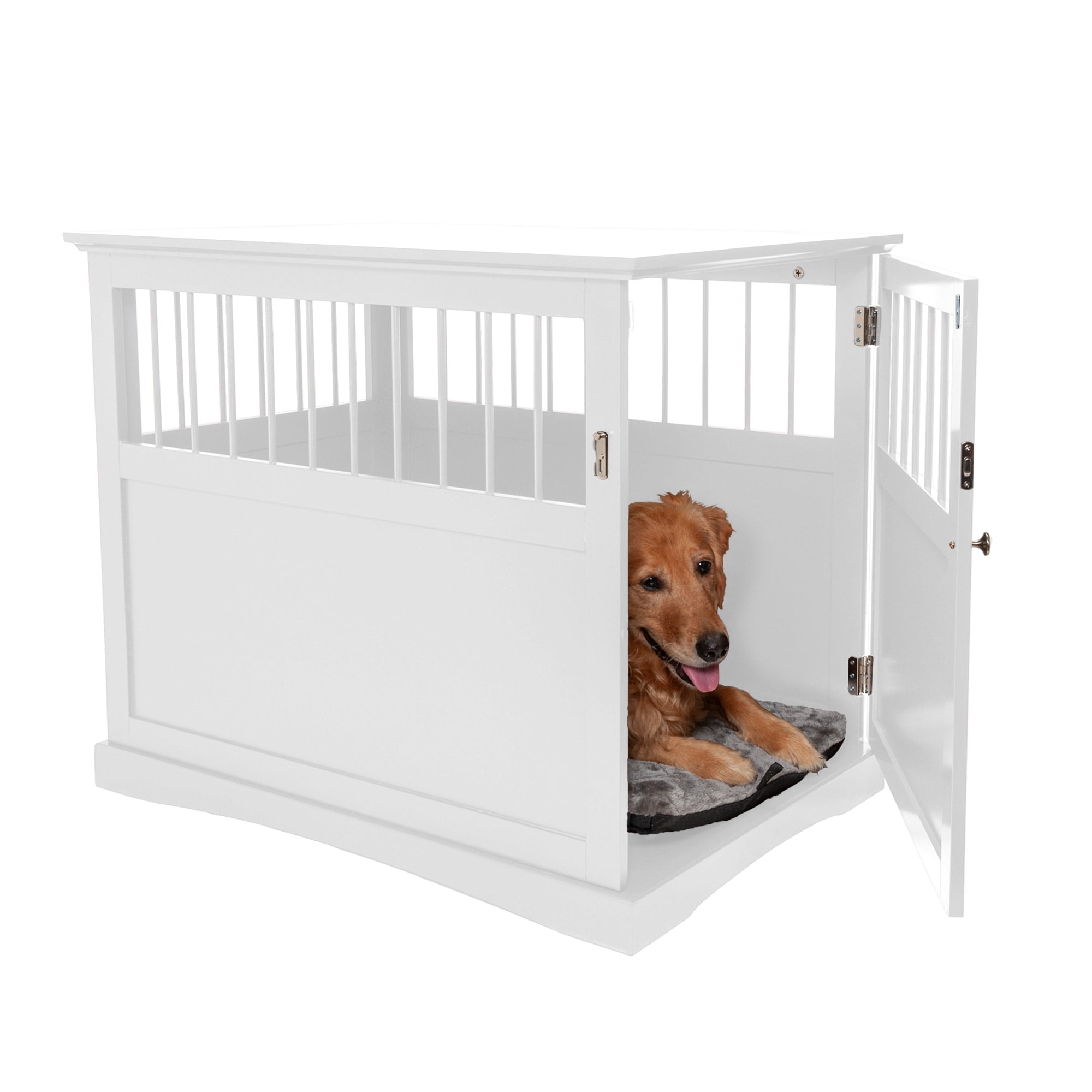 Furhaven dog crate cheap furniture end table