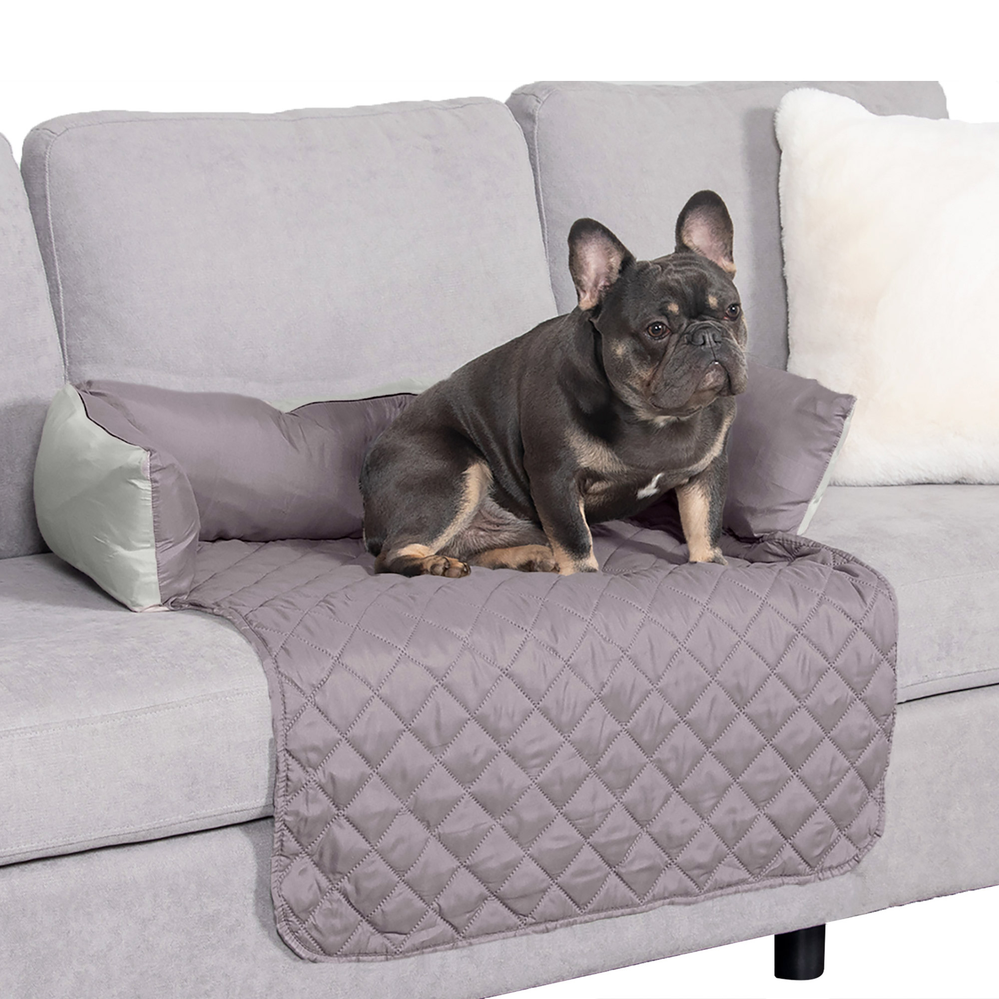 FurHaven Pet Furniture Cover Sofa Buddy Reversible Furniture Cover