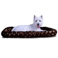 FurHaven Pet Kennel Pad Ultra Plush Bolster Pet Bed for Kennels
