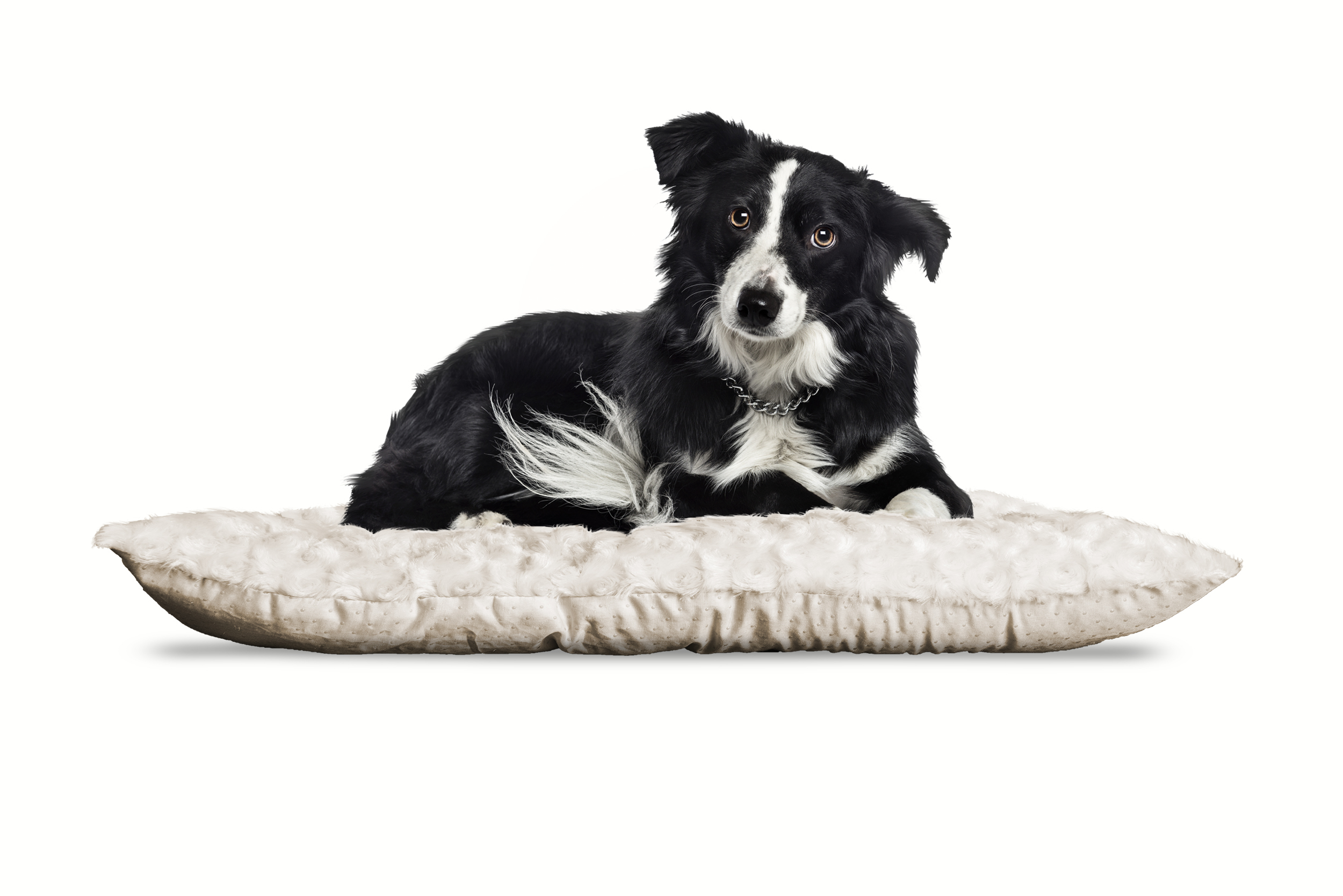 FurHaven Pet Kennel Pad Ultra Plush Tufted Pillow Pet Bed for Crates