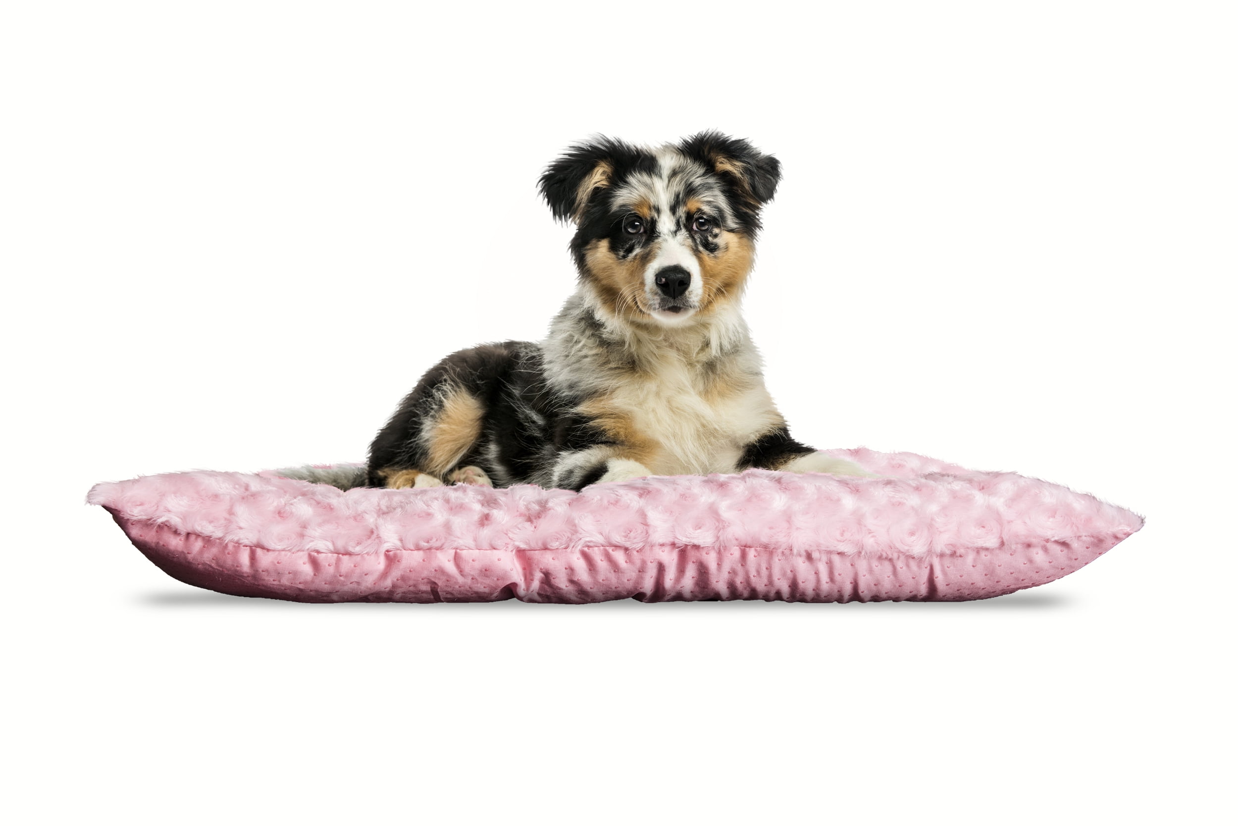 FurHaven Pet Kennel Pad Ultra Plush Tufted Pillow Pet Bed for Crates