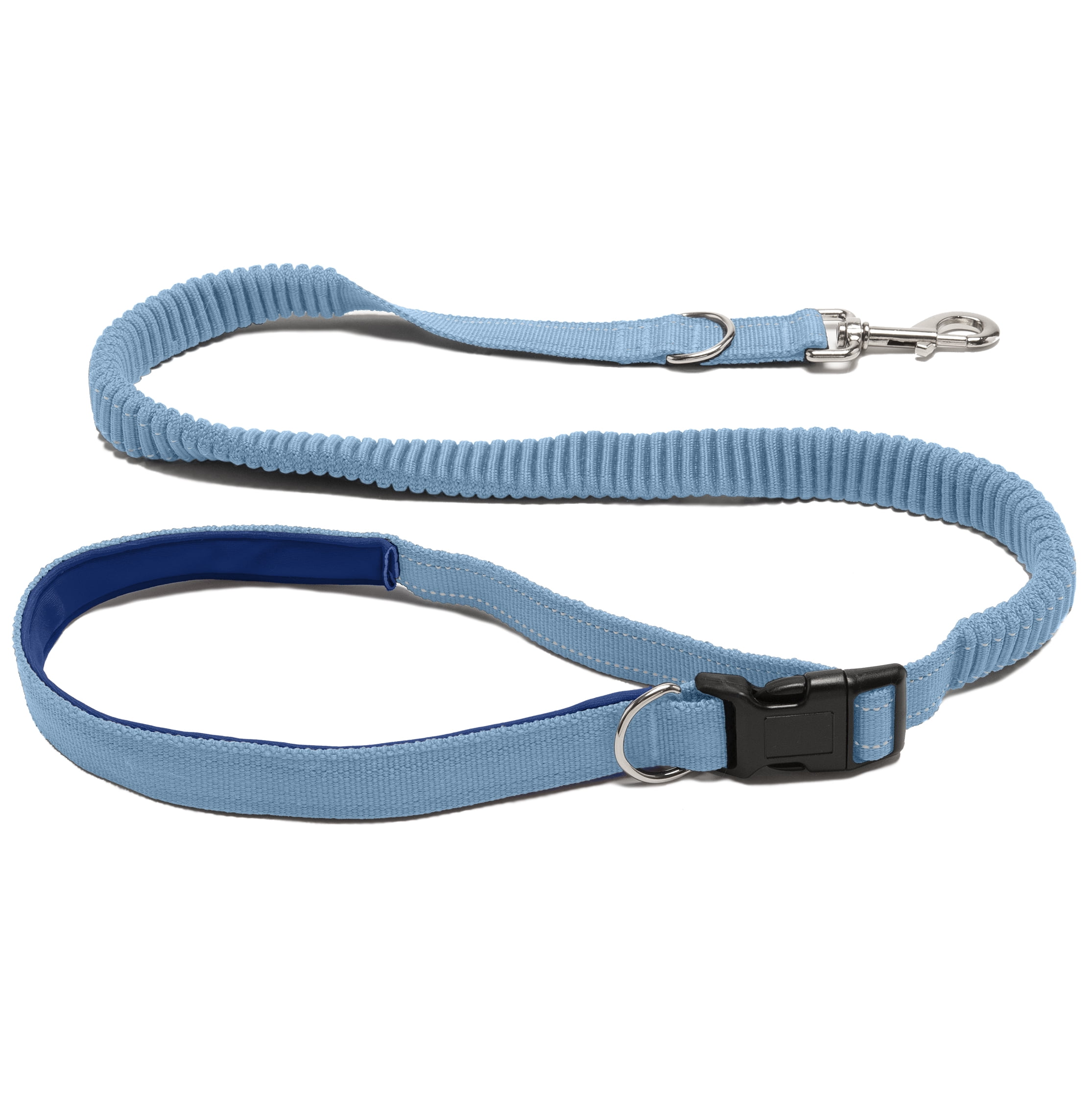 FurHaven Pet Leash | Easy-Tether Reflective Bungee Dog Leash, Light Denim -  Walmart.com