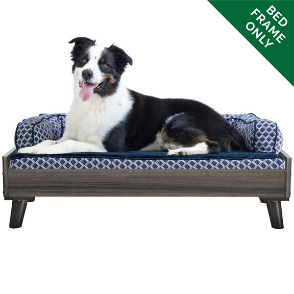 FurHaven Pet Products Bed Frame for Pet Beds - Gray Wash, Large