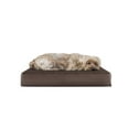 thumbnail image 1 of FurHaven Pet Products | Deluxe Orthopedic Terry Fleece Mattress Pet Bed for Dogs & Cats - Espresso, Small, 1 of 8