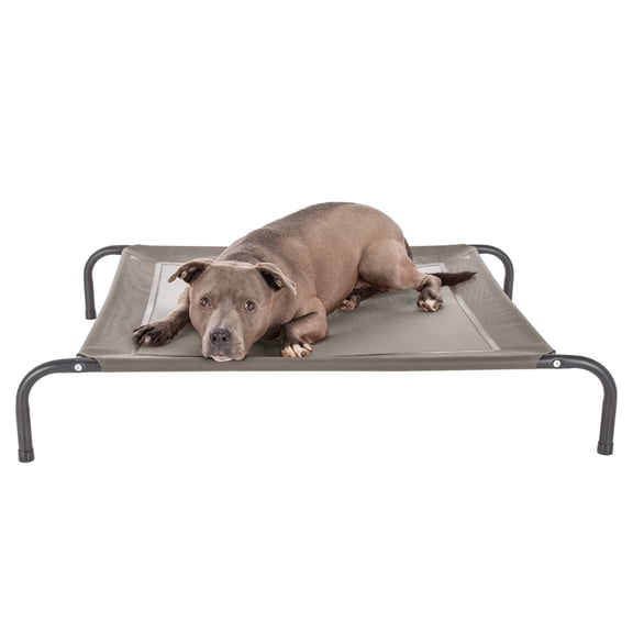 FurHaven Pet Products Elevated Cot Pet Bed - Graphite Gray, Medium