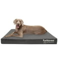 thumbnail image 1 of FurHaven Pet Products Indoor/Outdoor Oxford Cooling Gel Top Deluxe Mattress Pet Bed for Dogs & Cats - Stone Gray, Jumbo Plus, 1 of 11