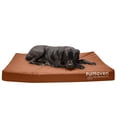 thumbnail image 1 of FurHaven Pet Products Indoor/Outdoor Oxford Full Support Orthopedic Deluxe Mattress Pet Bed for Dogs & Cats - Chestnut, Jumbo Plus, 1 of 11