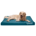 thumbnail image 1 of FurHaven Pet Products Indoor/Outdoor Oxford Full Support Orthopedic Deluxe Mattress Pet Bed for Dogs & Cats - Deep Lagoon, Jumbo, 1 of 12