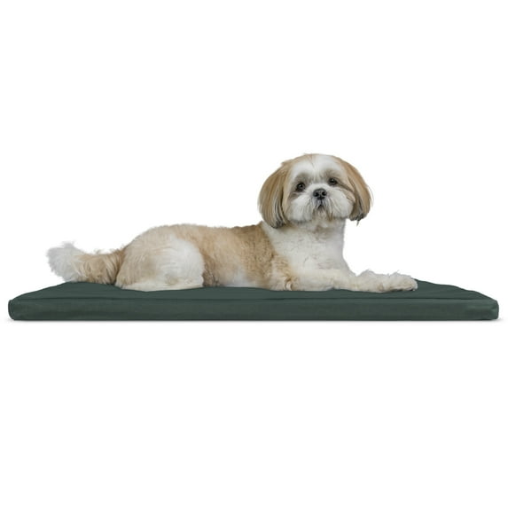 FurHaven Pet Products Kennel Pad Pet Bed for Crates - Green, Medium