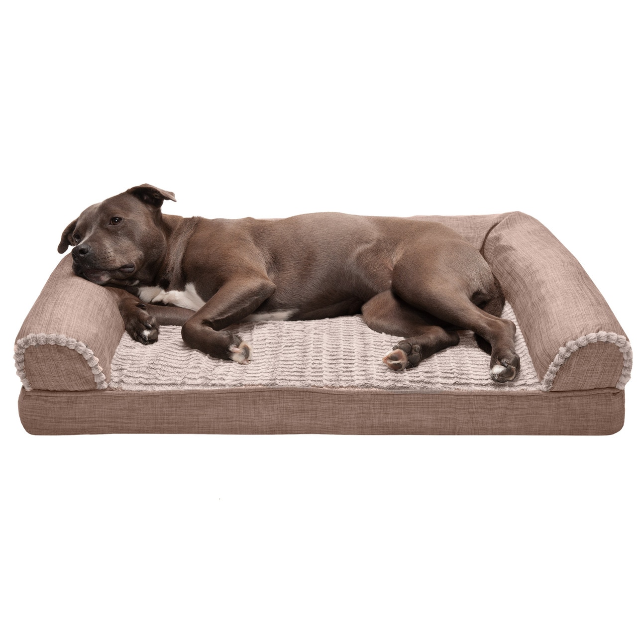 Aspen Pet 29" x 40" Luxe Gusseted Pillow Bed
