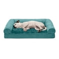 thumbnail image 1 of FurHaven Plush & Suede Full Support Orthopedic Sofa Pet Bed for Dogs & Cats - Deep Pool, Medium, 1 of 12