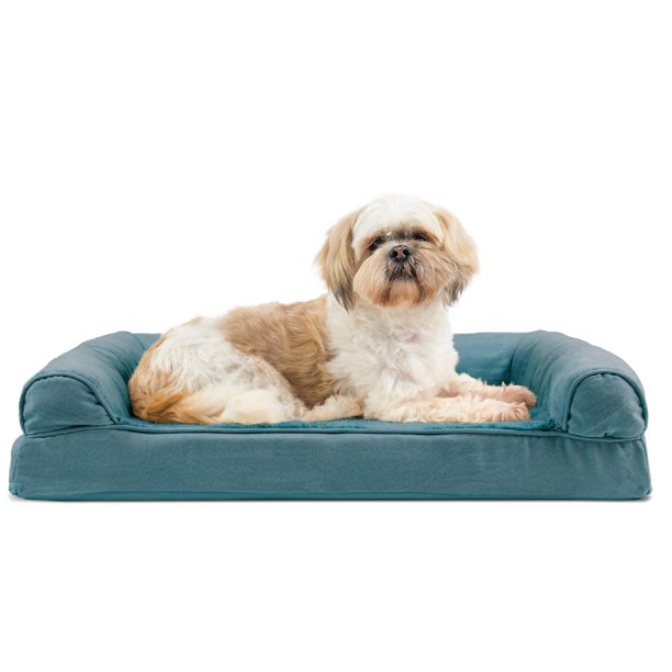 FurHaven Pet Products Plush & Suede Orthopedic SofaStyle Pet Bed for