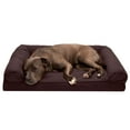 thumbnail image 1 of FurHaven Pet Products Quilted Full Support Orthopedic Sofa Pet Bed for Dogs & Cats - Coffee, Large, 1 of 13