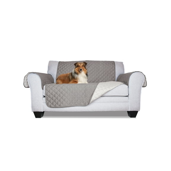 FurHaven Pet Products Reversible Loveseat Furniture Protector - Gray/Mist, Loveseat