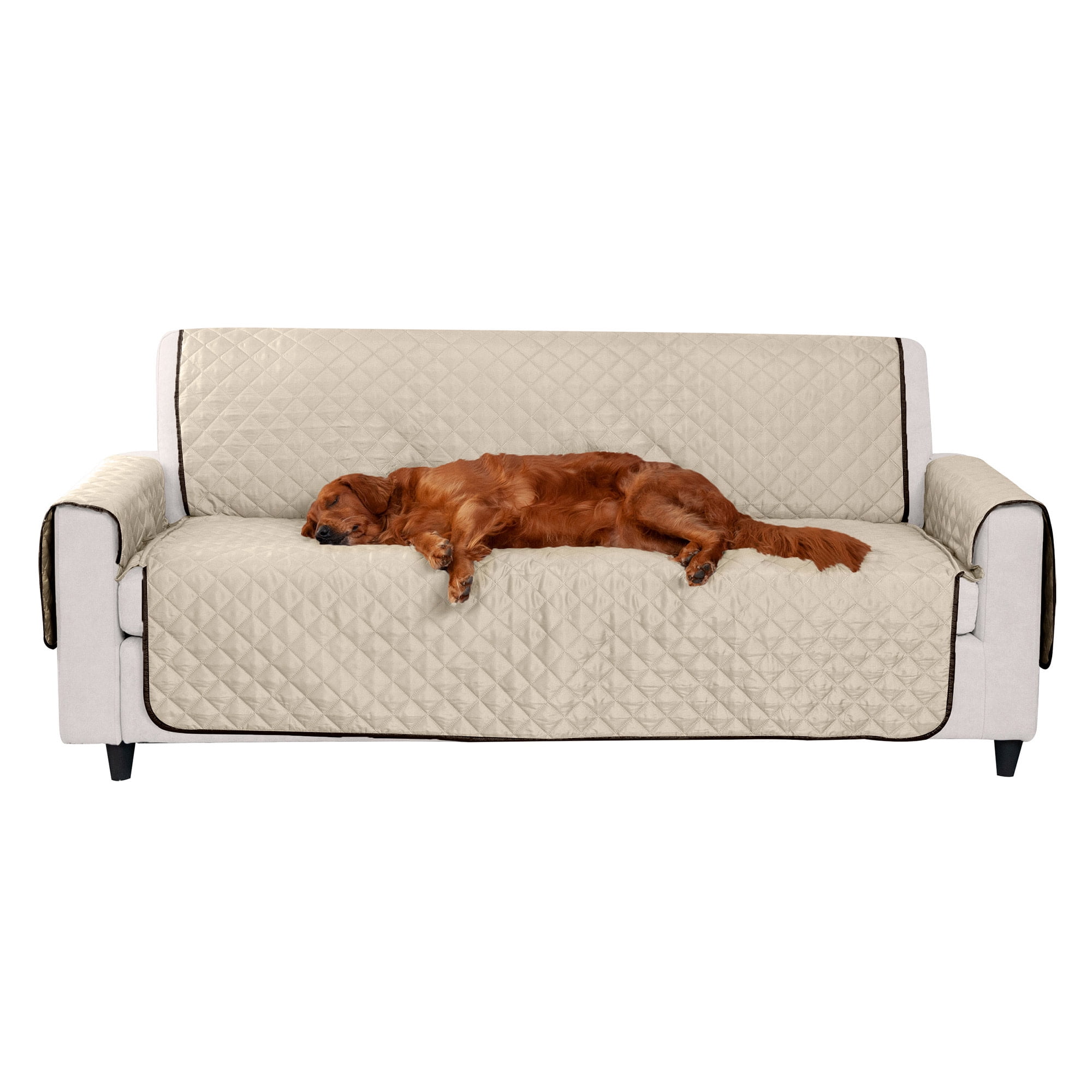 FurHaven Reversible Furniture Protector, Espresso, Sofa, 1 Count