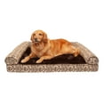 thumbnail image 1 of FurHaven Pet Products Southwest Kilim Cooling Gel Memory Foam Sofa-Style Pet Bed for Dogs & Cats - Desert Brown, Jumbo, 1 of 13