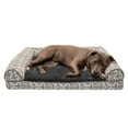 thumbnail image 1 of FurHaven Southwest Kilim Orthopedic Sofa Pet Bed for Dogs & Cats - Boulder Gray, Large, 1 of 13