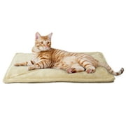 FurHaven Pet Products ThermaNAP™ Faux Fur Self-Warming Pet Bed Mat - Cream, Small