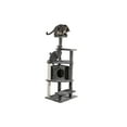 thumbnail image 1 of FurHaven Pet Products Tiger Tough Platform House Playground - Gray, 59.8", 1 of 3