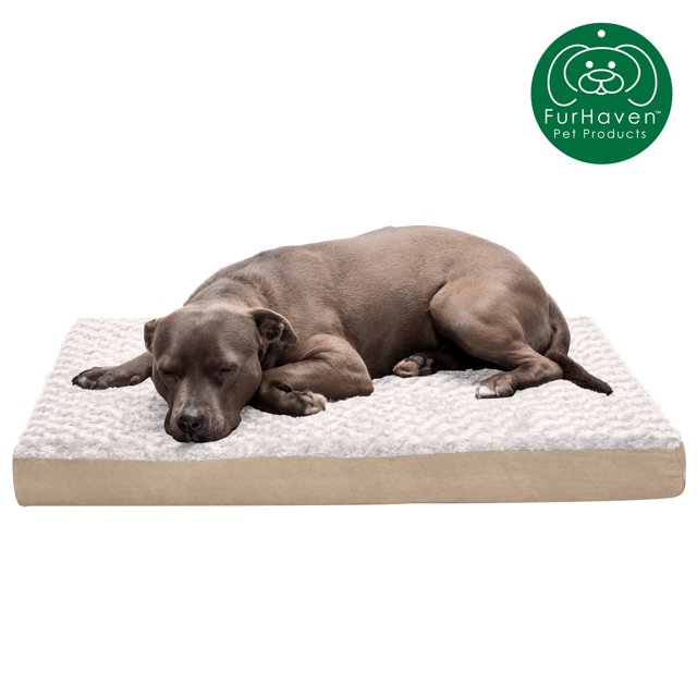 FurHaven Pet Products Ultra Plush Memory Top Deluxe Mattress Pet Bed