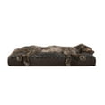thumbnail image 1 of FurHaven Ultra Plush Pillow Deluxe Mattress Pet Bed for Dogs & Cats - Chocolate, Large, 1 of 7