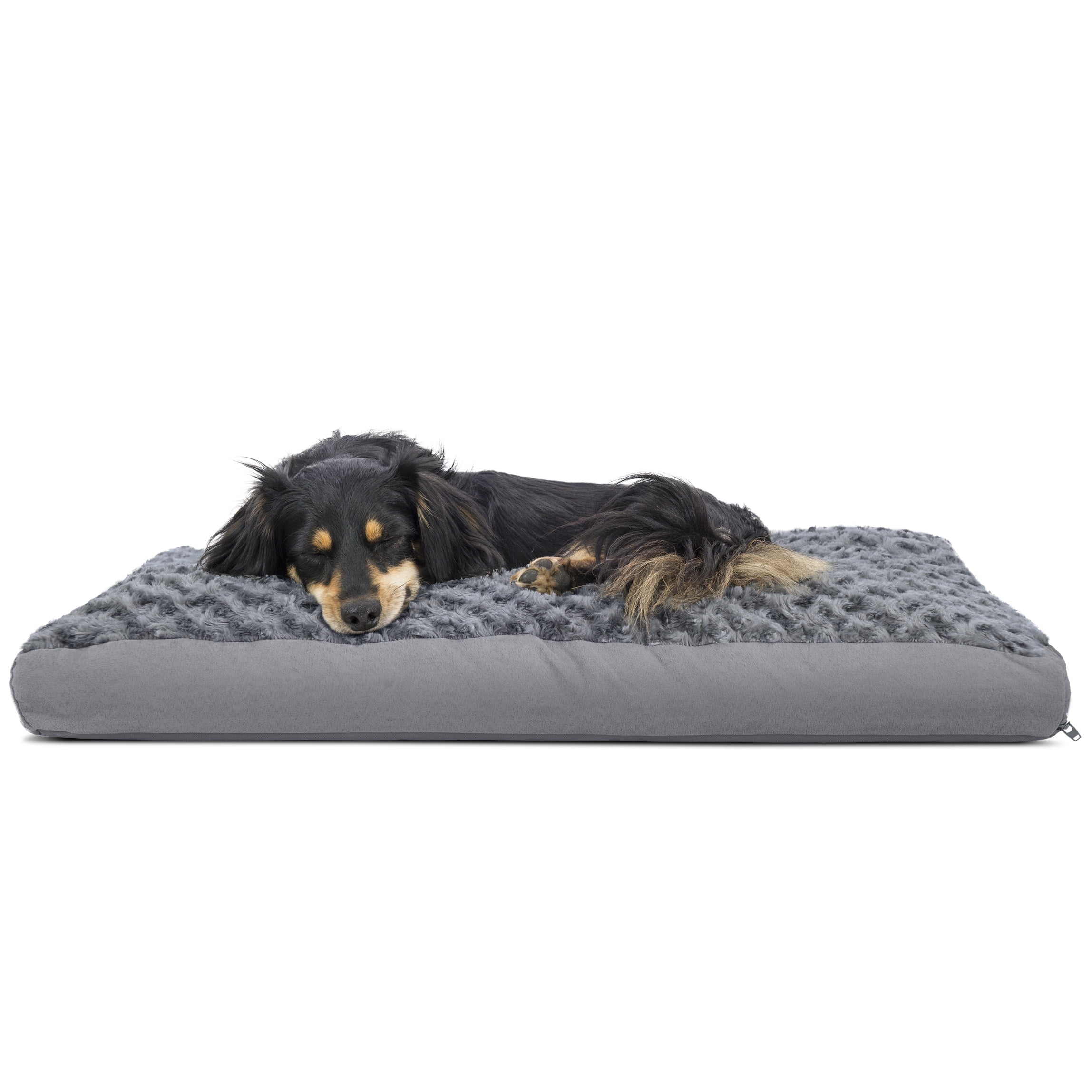 Deluxe Plush Pillow Pet Bed for Dogs and Cats Gray Bahrain Ubuy