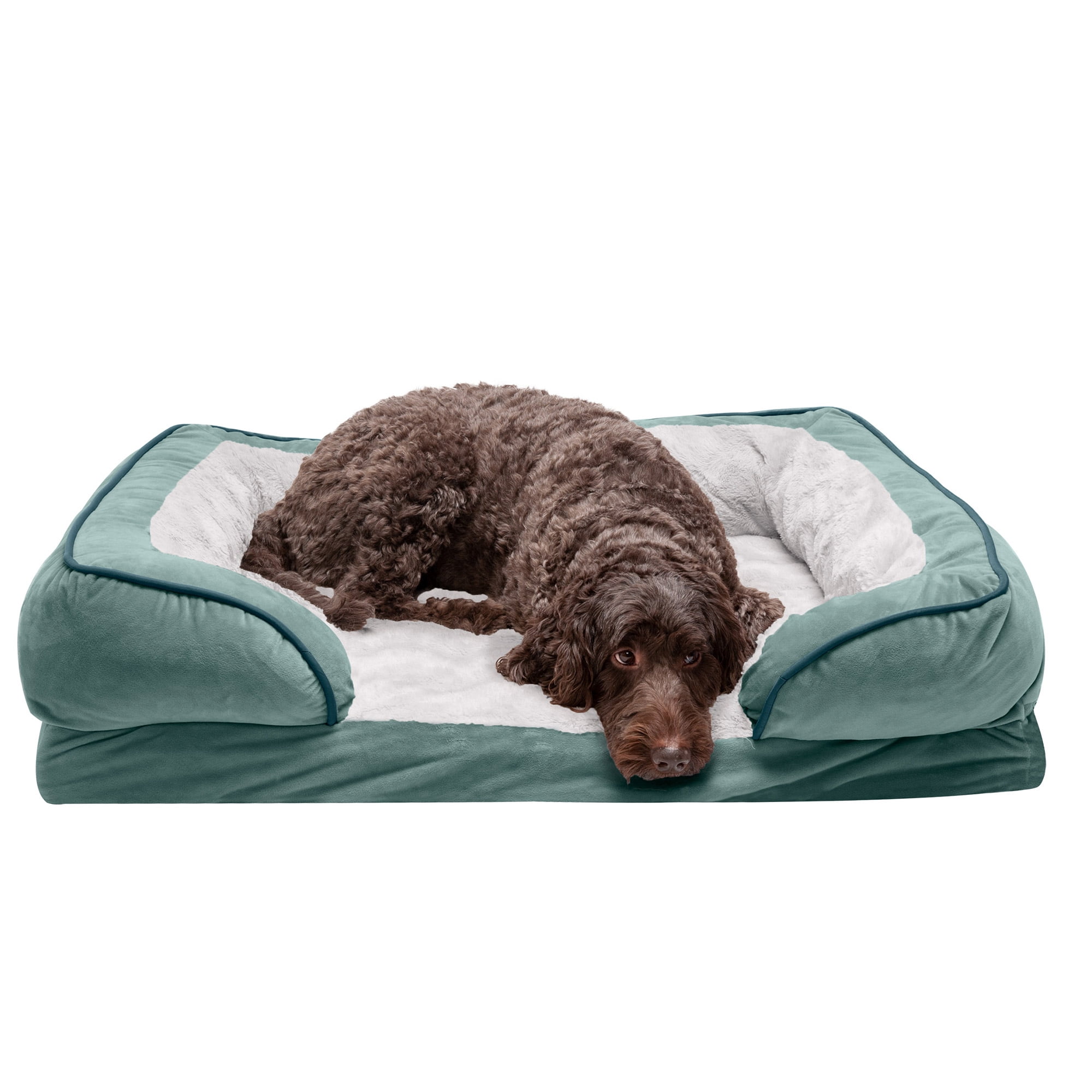 Serta, Large, Quilted Gel Memory Foam Ortho Couch Pet Bed