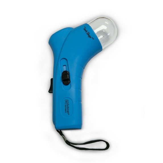 FurHaven Pet Snack Launcher | Snack Slinger Treat Launcher, Light Blue