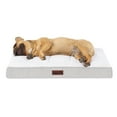 thumbnail image 1 of FurHaven Plush & Decorator Check Tuft-Top Orthopedic Mattress Pet Bed for Dogs and Cats - Gray, Medium, 1 of 12