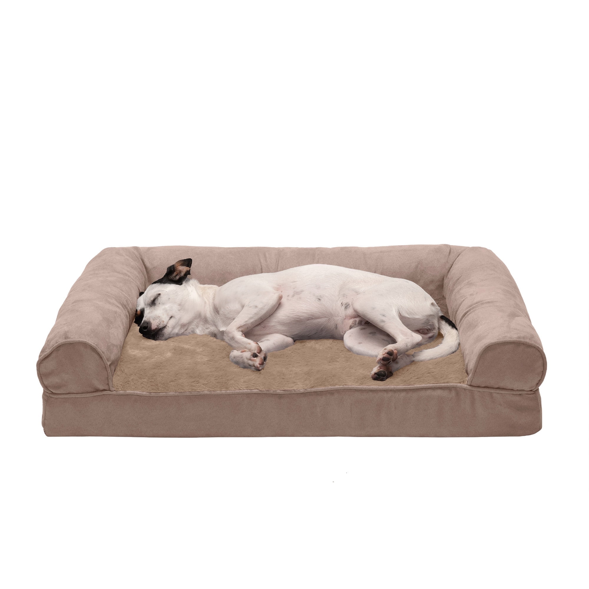 Medium Almondine Orthopedic Foam Sofa Dog Bed