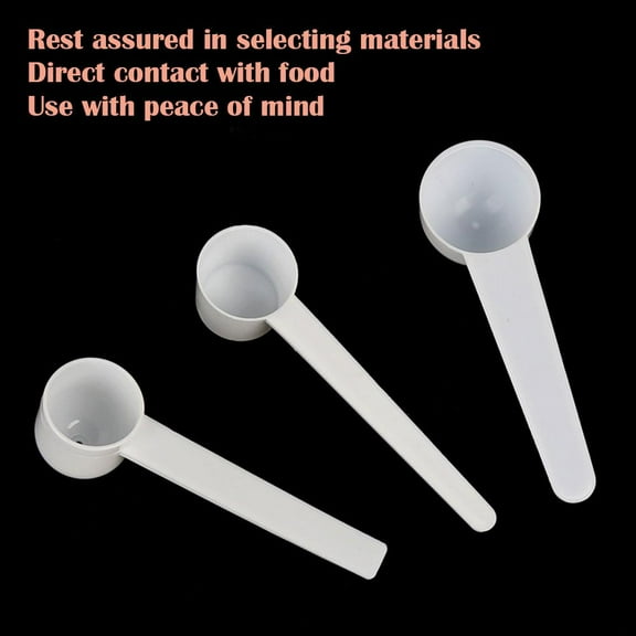 FurNest 1-10g Coffee Measuring Spoon PP For Milk Powder Liquid Seas