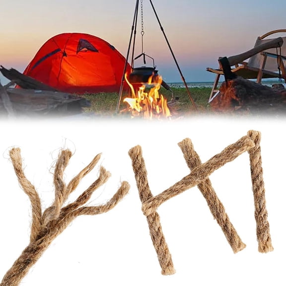 FurNest 10-100x All-Weather Emergency Fire Starters Tinder U2O9 Wax Natura