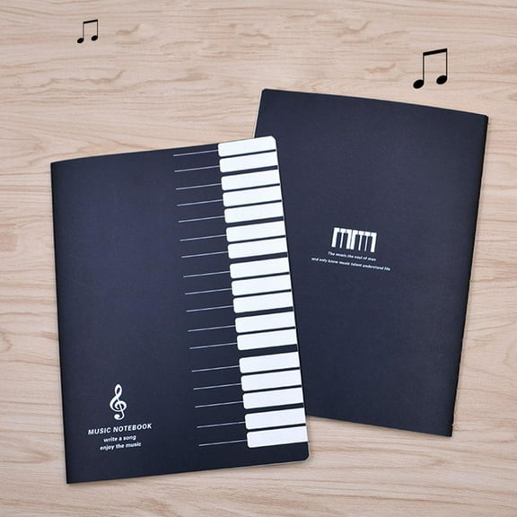 FurNest 18 Sheets Blank Music Manuscript Writing Paper Book 255mm*185mm Note