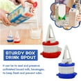 thumbnail image 1 of FurNest 2 Pcs Milk Carton Pourer Drink Deflector Box Lid Box NEW Juice P, 1 of 9