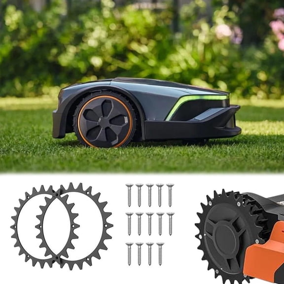 FurNest 2 Pcs Robotic Lawnmower Spike with Screws Worx Landroid S/m Series Accessory Off-Wheel Wheels