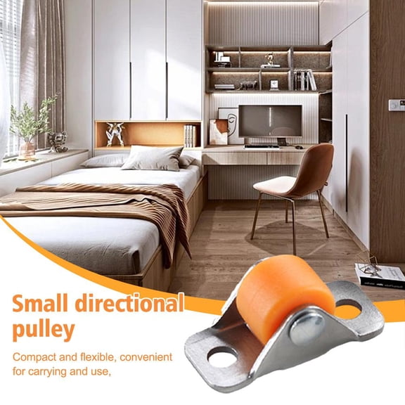 FurNest 4x Fixed Castor Wheels Small Rubber Caster Set MultipurposeSmall Wheel Cas