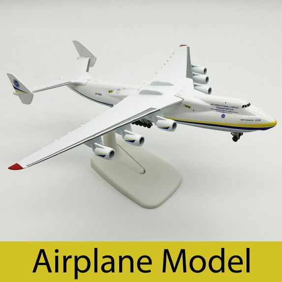 FurNest 7.9" 1/400 Scale Large AN-225 Airplane Model Diecast M