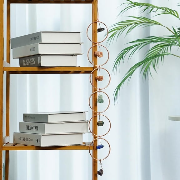 FurNest 7 Chakra Gemstone Crystal Wall Decor Home-Decor Irregular-Hanging-Orna