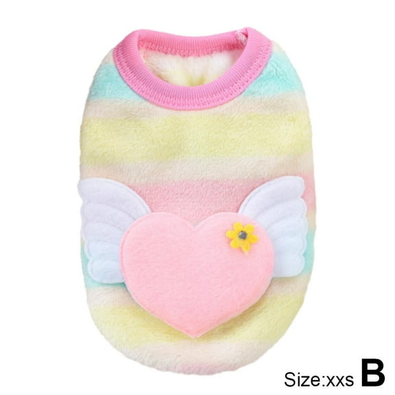 FurNest BOWTONG Dog Sweaters For Small Dogs Cute Puppy Teacup Chihuahua Dog Coat Clothes Puppy Sma Flannel XS,Warm XXS Size XXXS O