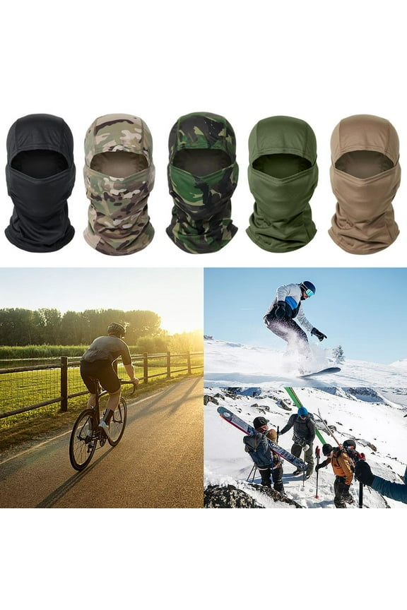Balaclava Face Mask UV Protection Ski Sun Hood Tactical Full Ma