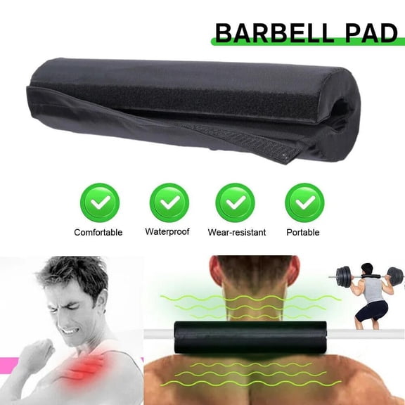FurNest Barbell Pad Squat Bar Supports for Gym Weight Lifting Neck Shoulder Pr