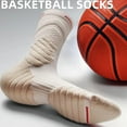 thumbnail image 1 of FurNest Basketball Socks Men Towel Bottom Non-Slips Sports Professional Quick, 1 of 9