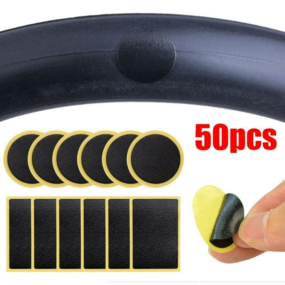 FurNest Bike Bicycle Rubber Tube Tire Tyre Cold Patches Repair Kit Repair Punc