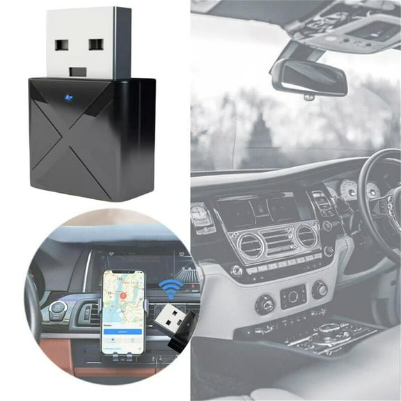 FurNest Bluetooth 5.0 Audio Transmitter Receiver 3.5mm AUX USB Dongle Wireless