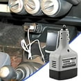 thumbnail image 1 of FurNest Car Charger Power Inverter Adapter DCtoAC Adapter Converter Outlet USB, 1 of 9